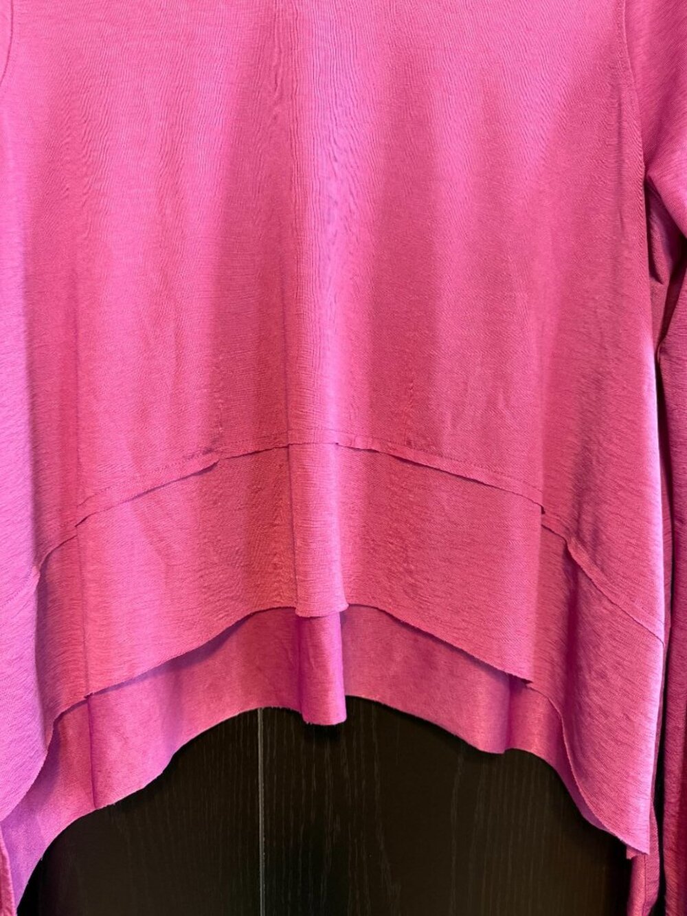 Free People Movement Tempo Long Sleeve Magenta Top Medium Tiered Athleticwear - Picture 4 of 9